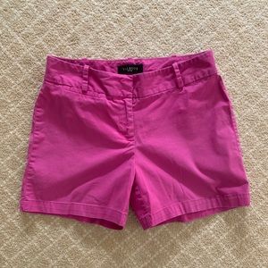 Talbots petite dark pink shorts
